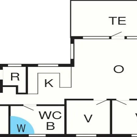 6 Person In Bl Vand Holiday home Blavand