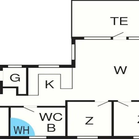 Holiday home 6 Person In Bl Vand Blavand